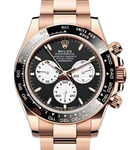 Rolex Daytona Le Mans Rose Gold Black Ceramic Bezel & Dial 126525LN