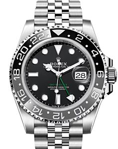 Rolex GMT-Master II "Bruce Wayne" Steel Black &Grey Bezel Jubilee Bracelet 126710GRNR