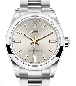 Rolex Oyster Perpetual 31 Silver Index Dial 277200 - BRAND NEW