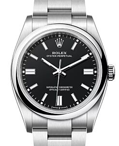 Rolex Oyster Perpetual 36 Black Index Dial 126000 - BRAND NEW