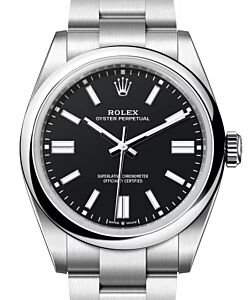 Rolex Oyster Perpetual 41 Steel Black Index Dial 134300 - BRAND NEW