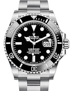 Rolex Submariner Date Stainless Steel 41mm Black Dial 126610LN - PRE-OWNED