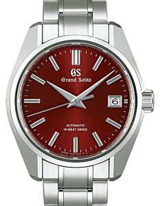 Grand Seiko Heritage Mechanical Hi-Beat 36000 Steel Red Dial SBGH345 - BRAND NEW