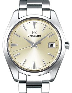 Grand Seiko Heritage Quartz 40mm Steel Silver Dial SBGP009 - BRAND NEW