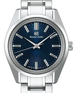 Grand Seiko Heritage Manual-Winding 36.5mm Steel Dark Blue Dial SBGW299 - BRAND NEW