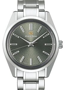 Grand Seiko Heritage Mt. Iwate Manual Winding Steel 36.5mm Green Dial SBGW311 - BRAND NEW