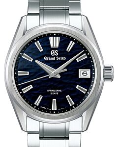 Grand Seiko Evolution 9 Steel Dark Blue Dial SLGA021 - BRAND NEW