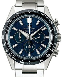 Grand Seiko Evolution 9 Chronograph Manual-Winding Titanium Blue Dial SLGC001 - BRAND NEW
