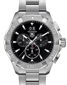 Tag Heuer Aquaracer Quartz Chronograph Stainless Steel 43mm Black Dial CAY1110.BA0927 - BRAND NEW