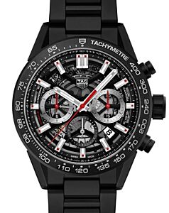 Tag Heuer Carrera Chronograph Steel/Ceramic 43mm Black Dial CBG2090.BH0661 - BRAND NEW