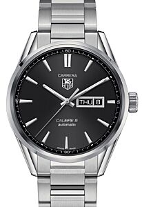 Tag Heuer Carrera Stainless Steel Black Index Dial & Stainless Steel Bracelet  WAR201A.BA0723 - BRAND NEW