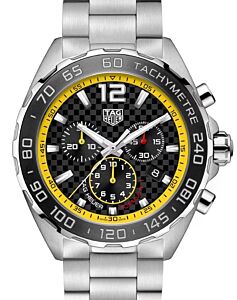 Tag Heuer Formula 1 Quartz Chronograph Stainless Steel 43mm Black Dial CAZ101AC.BA0842 - BRAND NEW