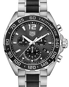 Tag Heuer Formula 1 Quartz Chronograph Stainless Steel/Ceramic 43mm Grey Dial CAZ1011.BA0843 - BRAND NEW