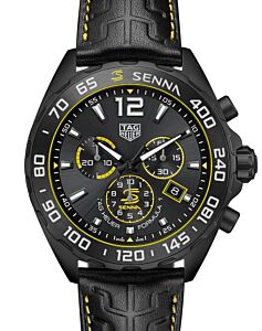 Tag Heuer Formula 1 Senna Quartz Chronograph Stainless Steel 43mm Grey Dial CAZ101AJ.FC6487 - BRAND NEW