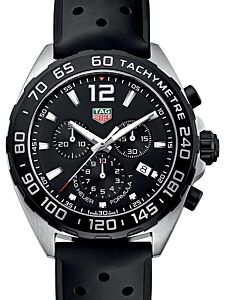 Tag Heuer Formula 1 Stainless Steel Black Index Dial & Rubber Strap CAZ1010.FT8024 - BRAND NEW