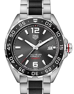 Tag Heuer Formula 1 Stainless Steel/Ceramic 43mm Grey Dial WAZ2011.BA0843 - BRAND NEW