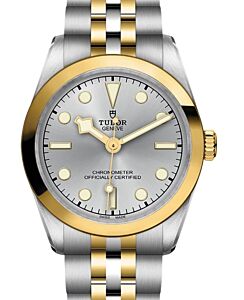 Tudor Black Bay One 31mm S&G Steel Yellow Gold Bracelet Silver Dial M79603-0002 - BRAND NEW