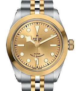 Tudor Black Bay 36 S&G Stainless Steel 36mm Champagne Dial Steel and Gold Bracelet 79503-0002 - Brand New