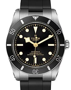 Tudor Black Bay 54 Steel 37mm Black Dial Rubber Strap M79000N-0002