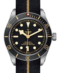Tudor Black Bay 58 Steel 39mm Black Dial Fabric Strap M79030N-0003