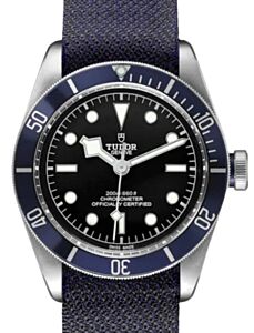 Tudor Black Bay Steel 41mm Black Dial Fabric Strap M79230B-0006