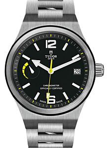 Tudor North Flag Black Arabic &amp; Index Stainless Steel 40mm 91210N-91760 - BRAND NEW