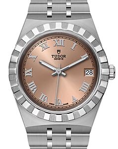 Tudor Royal Steel 34mm Salmon Dial M28400-0009 - BRAND NEW