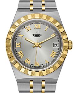 Tudor Royal Steel Yellow Gold 34mm Silver Dial M28403-0001 - BRAND NEW