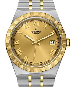 Tudor Royal Steel Yellow Gold 41mm Champagne Dial M28503-0003 - BRAND NEW