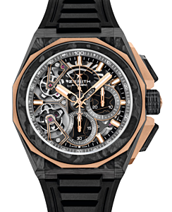 Zenith Defy Extreme Double Tourbillon Carbon Fiber Openworked  Dial 12.9100.9020/78.I200 - BRAND NEW