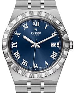 Tudor Royal Steel Blue Dial 38mm Notched Bezel M28500-0005 - BRAND NEW