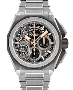 Zenith Defy Extreme Double Tourbillon Titanium Openworked  Dial 95.9100.9020/78.I001 - BRAND NEW