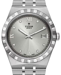 Tudor Royal Steel Diamond 34mm Silver Dial M28400-0002 - BRAND NEW