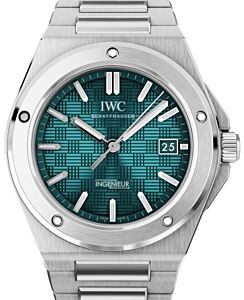 IWC Ingenieur Automatic 40 Steel Aqua Dial IW328903 - BRAND NEW