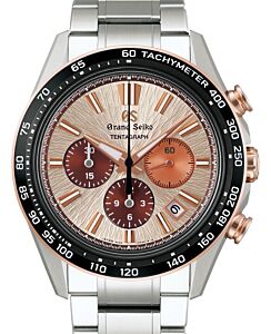 Grand Seiko Evolution 9 The Tentagraph Titanium 43.2mm Copper-Pink Dial SLGC006 - BRAND NEW