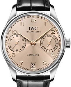 IWC Portugieser Automatic Steel 42.4mm Dune Dial IW501705 - BRAND NEW