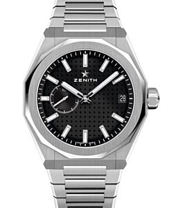 Zenith Defy Skyline Steel 41 Black-Toned Matte-Patterned Dial 03.9300.3620/21.I001 - BRAND NEW