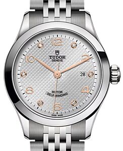 Tudor 1926 Steel Diamond Silver Dial 28mm M91350-0003 - BRAND NEW
