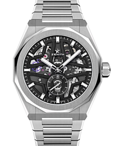 Zenith Defy Skyline Skeleton Steel 41 Black Open Dial 03.9300.3620/78.I001 - BRAND NEW