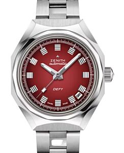Zenith Defy Revival A3691 Steel Red Dial 03.A3642.670/3691.M3642 - BRAND NEW