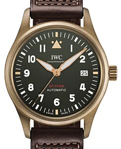 IWC Pilot’s Watch Automatic Spitfire Bronze 39mm Green Dial IW326806 - BRAND NEW
