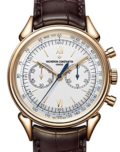 Vacheron Constantin Historiques Cornes De Vache 1955 Pink Rose Gold 38.5mm Silver Dial 5000H/000R-B059 - BRAND NEW