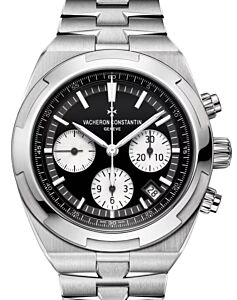 Vacheron Constantin Overseas Chronograph Steel 42.5mm Black Dial 5520V/210A-B481