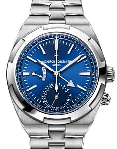 Vacheron Constantin Overseas Dual Time Steel Blue Dial 7900V/110A-B334 - BRAND NEW