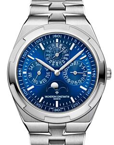 Vacheron Constantin Overseas Perpetual Calendar Ultra-Thin White Gold Blue Dial 4300V/120G-B945 - BRAND NEW