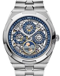 Vacheron Constantin Overseas Perpetual Calendar Ultra-Thin Skeleton White Gold 4300V/120G-B946 - BRAND NEW
