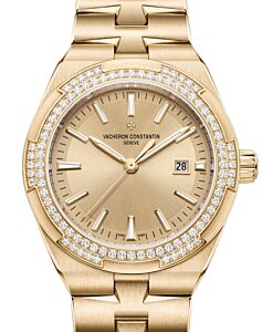 Vacheron Constantin Overseas Self-Winding Pink Rose Gold Golden Dial 4605V/200R-B968 - BRAND NEW