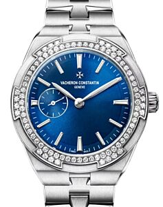Vacheron Constantin Overseas Self-Winding Steel Blue Dial Diamond Bezel 2305V/100A-B170 - BRAND NEW