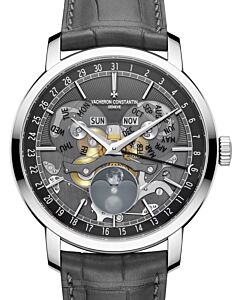 Vacheron Constantin Traditionnelle Complete Calendar Openface White Gold 4020T/000G-B655 - BRAND NEW