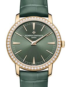 Vacheron Constantin Traditionnelle Manual-Winding Pink Rose Gold/Diamonds 1405T/000R-H009 - BRAND NEW